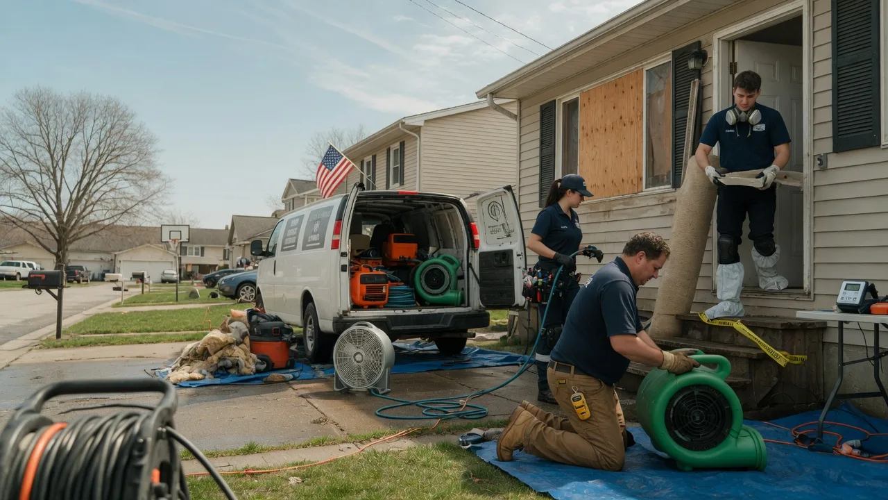 Water Damage Restoration in Farmville, NC near me